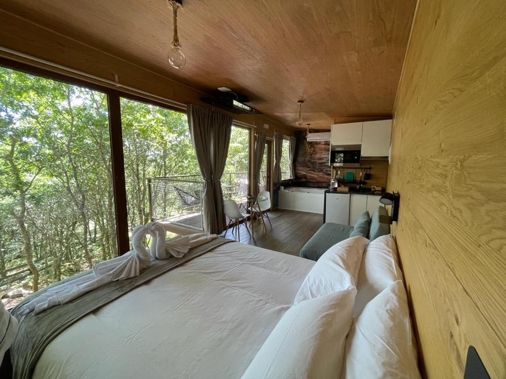 Cabanas Mirador De Ezaro Arcos  Екстер'єр фото
